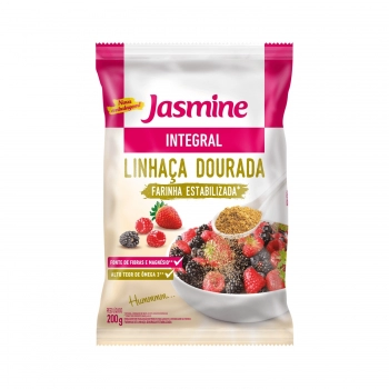 Farinha De Linhaça Dourada Estabilizada - Jasmine - Unidade De 200G