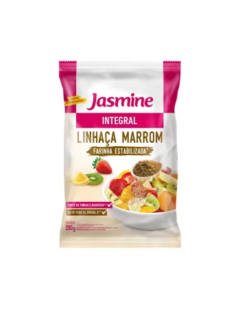 Farinha De Linhaça Marrom - Jasmine - Unidade De 200G